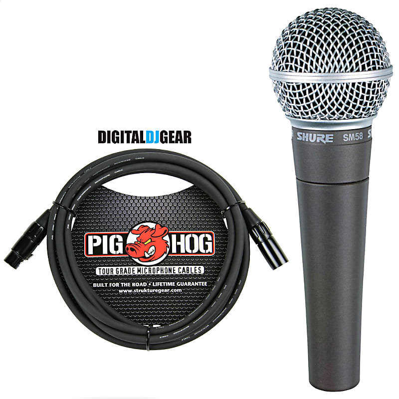 цена Динамический вокальный микрофон Shure BPKG-SM58CABLE