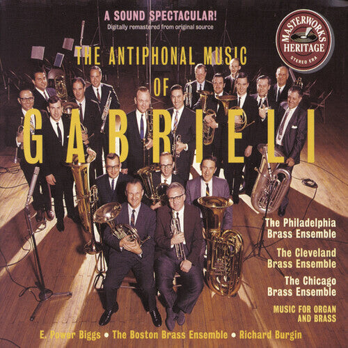 

CD диск Gabrieli / Phildelphia Chicago & Cleveland Brass: Antiphonal Music of Gabrieli