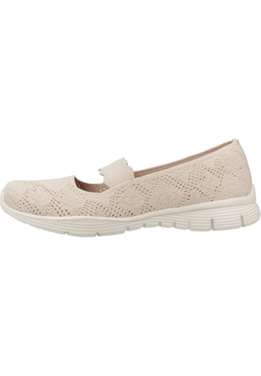 Балетки с ремешками SEAGER Skechers, цвет beis