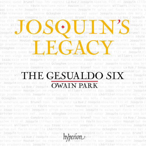 

CD диск Gesualdo Six / Park, Owain: Josquin's legacy
