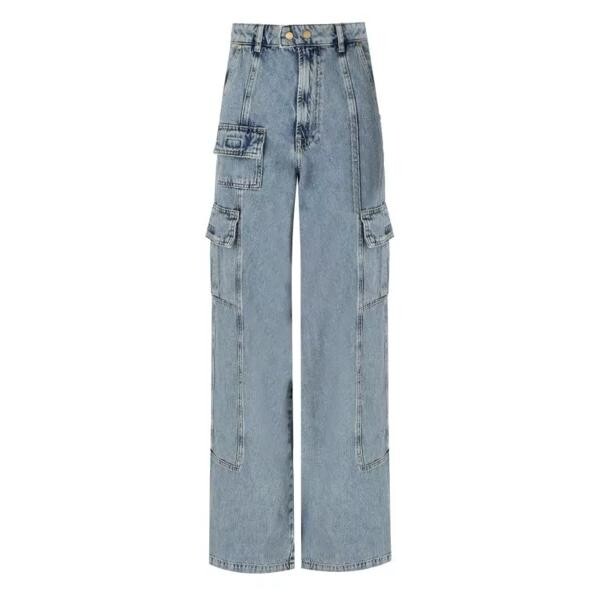 

Джинсы edenim light blue cargo jeans Essentiel Antwerp, серый