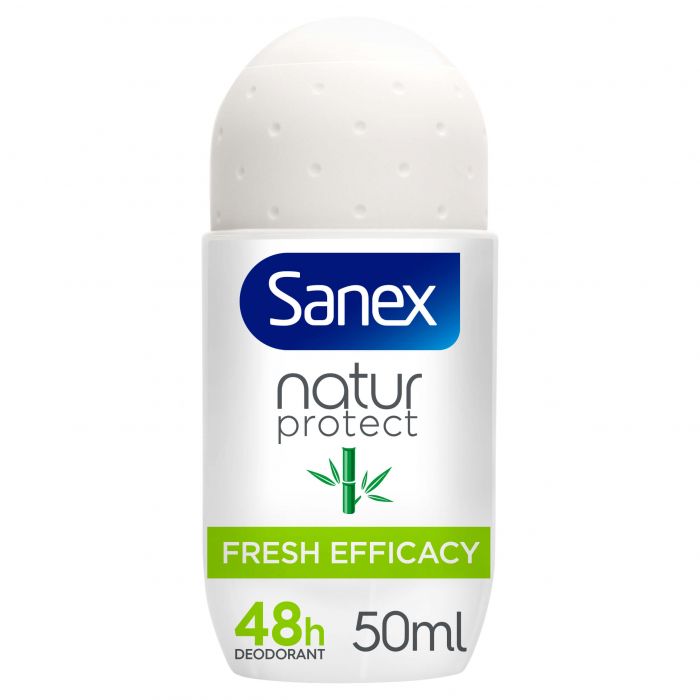 дезодорант спрей sanex дезодорант аэрозоль мужской natur active Дезодорант Desodorante roll on Fresh Efficacy con Bambú Sanex, 50 ml