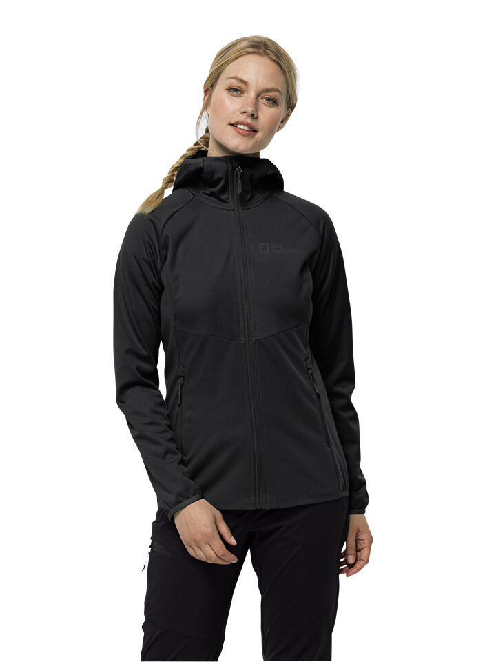 

Куртка софтшелл Jack Wolfskin Go Hike, черный