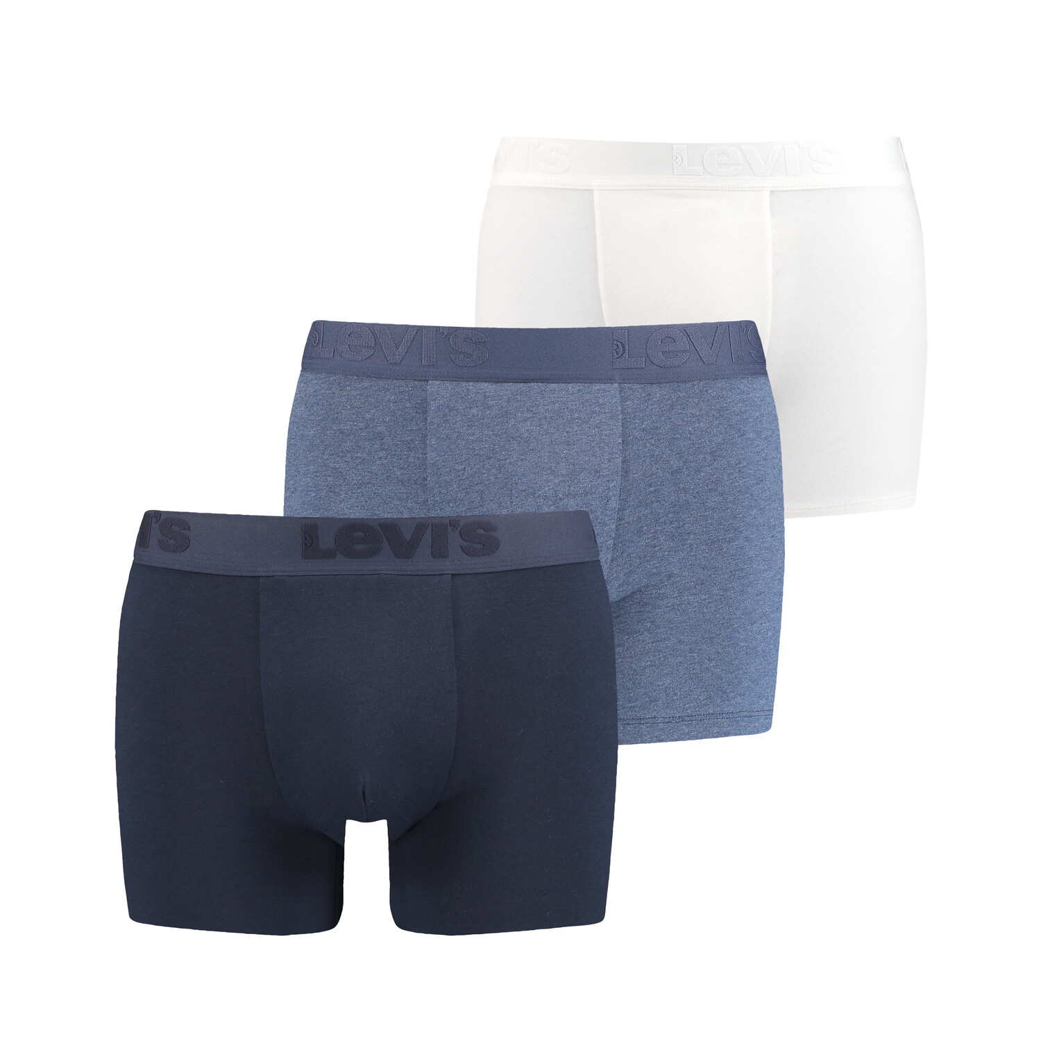 боксеры levi´s logo 3 шт красный Боксеры Levi´s Boxershort 3 шт, синий