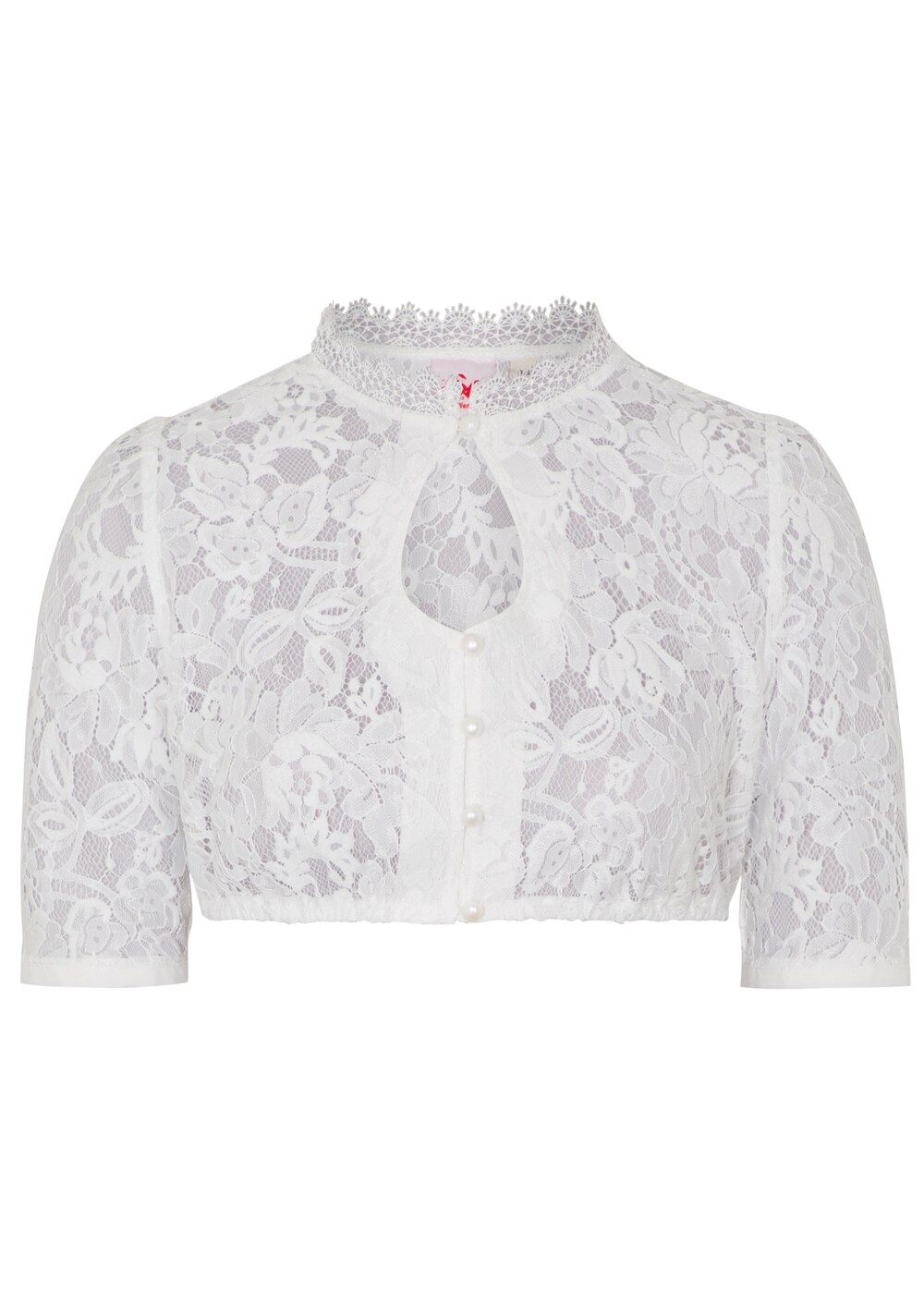 Традиционная блузка Spieth & Wensky Wachsflower, белый