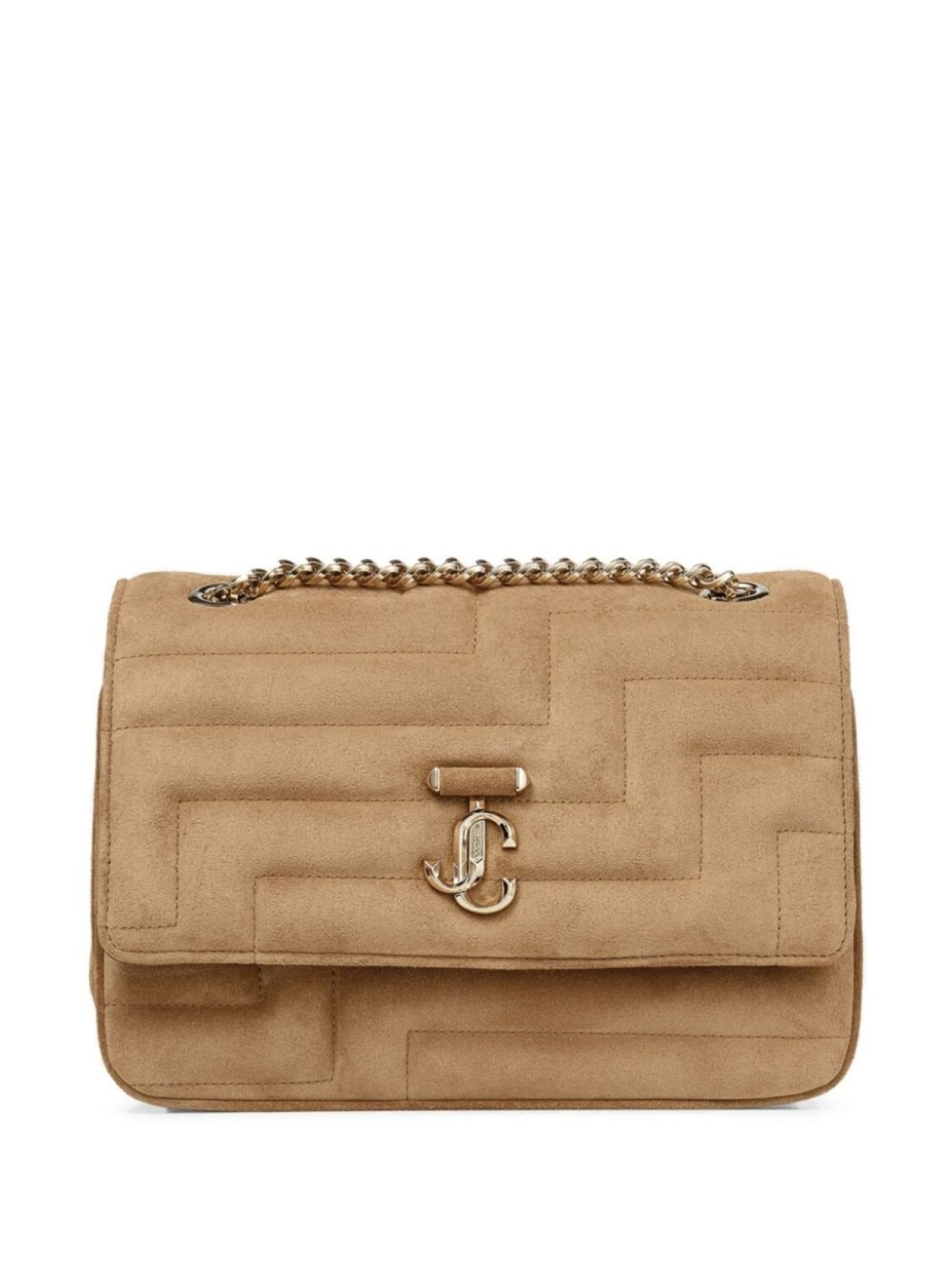 

Jimmy Choo сумка через плечо Avenue Soft, нейтральный цвет