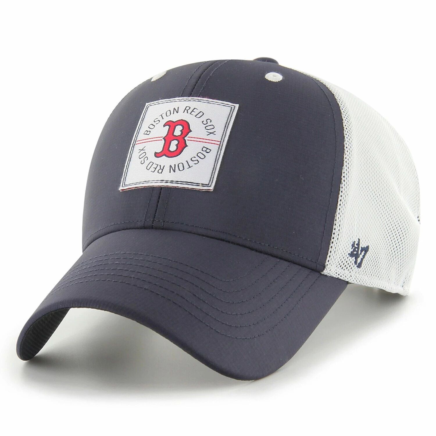 

Мужская регулируемая кепка темно-синего цвета ’47 Boston Red Sox Disburse MVP Trucker