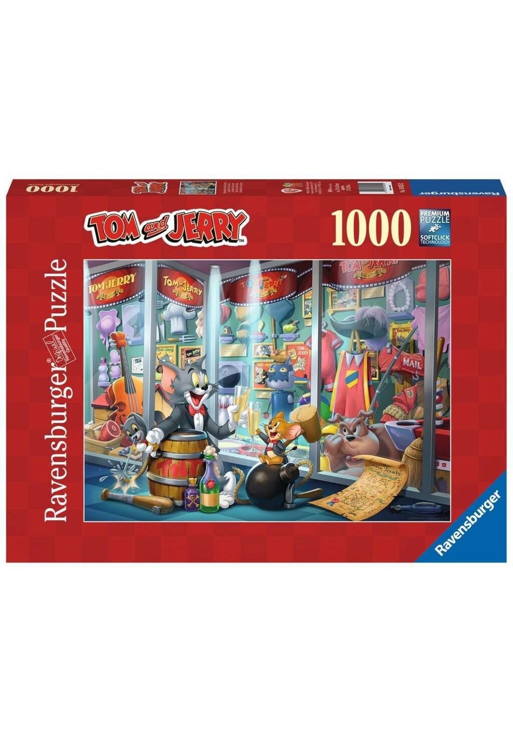 

Пазл LICENTIES TOM & JERRY HALL OF F Ravensburger, цвет multi coloured