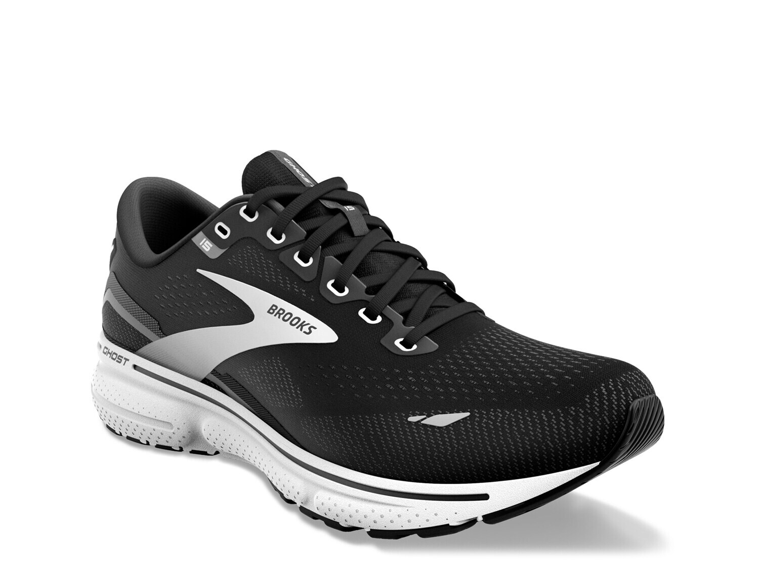 

Кроссовки Brooks Ghost 15, черный/белый