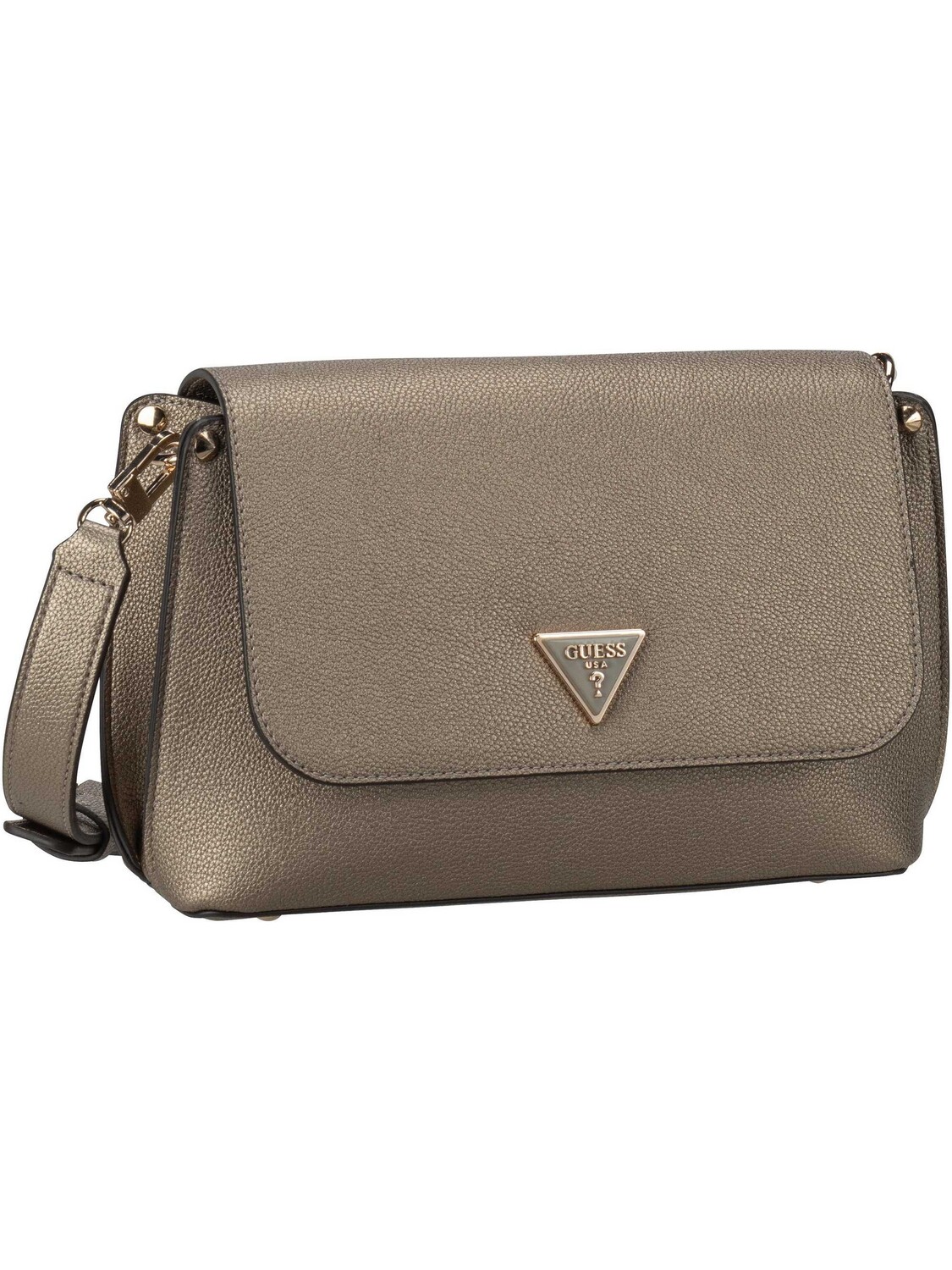 

Сумка через плечо Guess Umhängetasche Meridian Flap Crossbody, цвет Pewter
