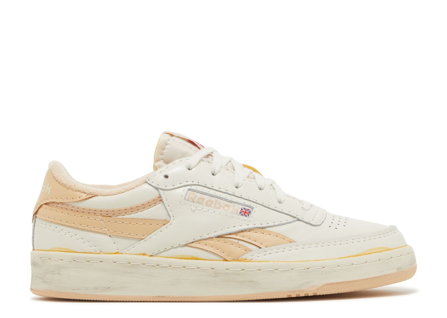 Кроссовки Reebok Club C 85 Vintage 'Chalk Alabaster', кремовый кроссовки club c 85 chalk alabaster reebok пломбир