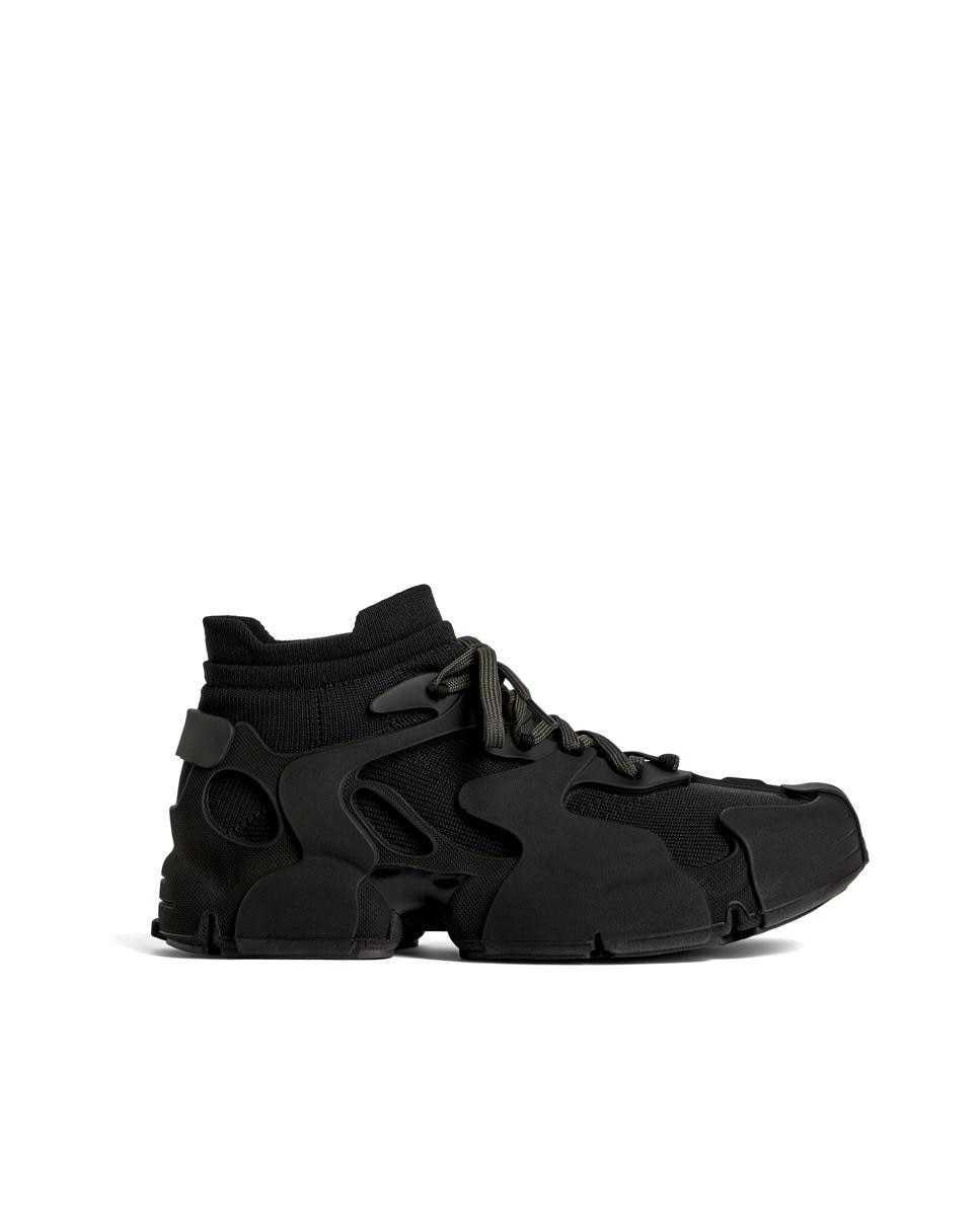 Мужские черные спортивные туфли с трикотажным внутренним носком camperlab, черный