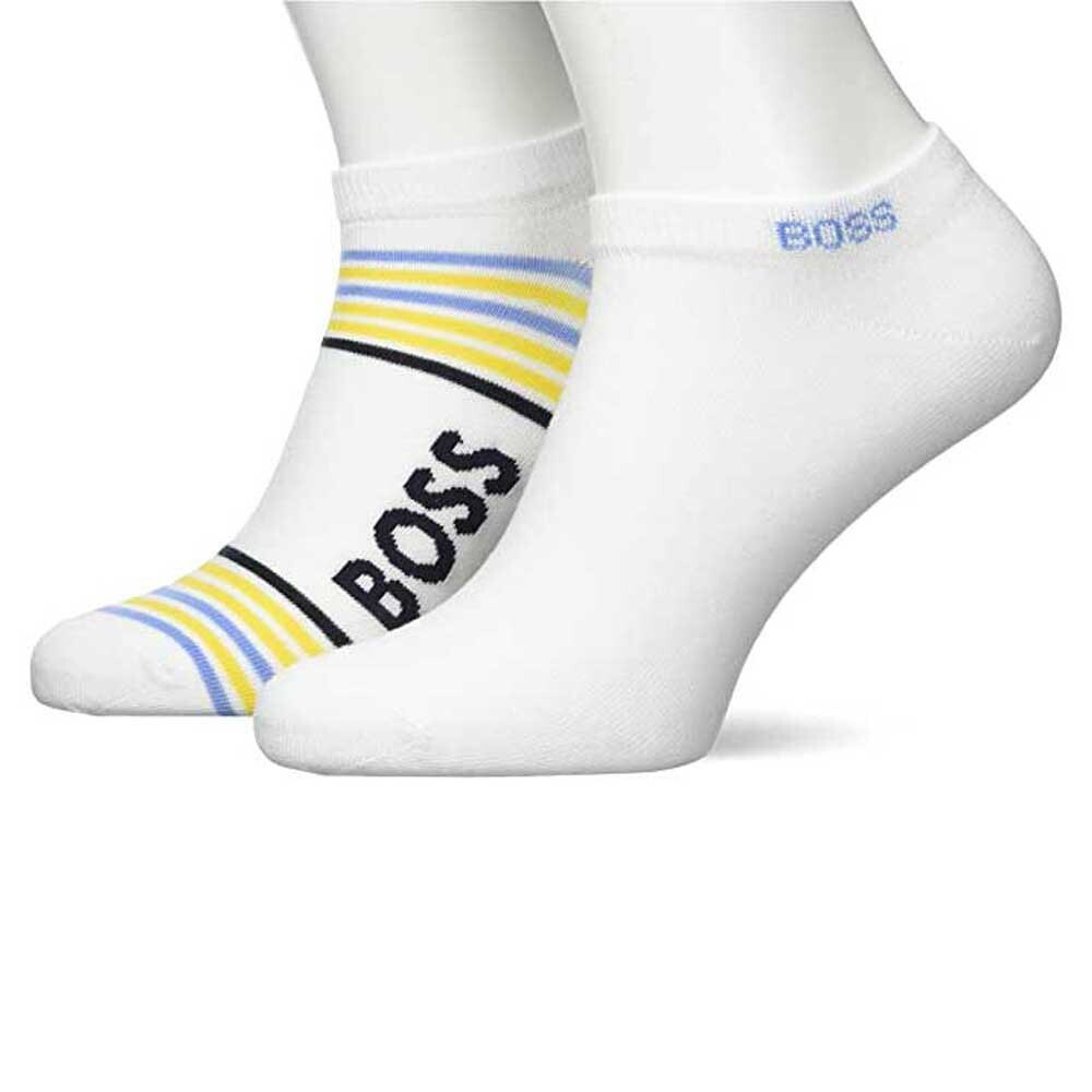 

Носки BOSS Stripe 10249326 Short 2 Units, белый