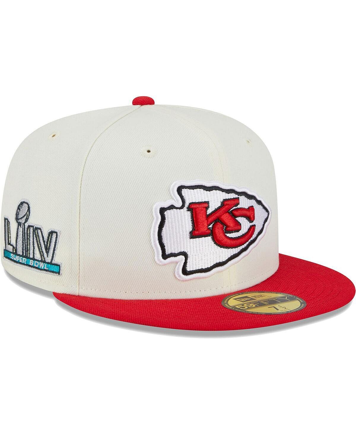 

Мужская кремовая приталенная шляпа Kansas City Chiefs Retro 59FIFTY New Era