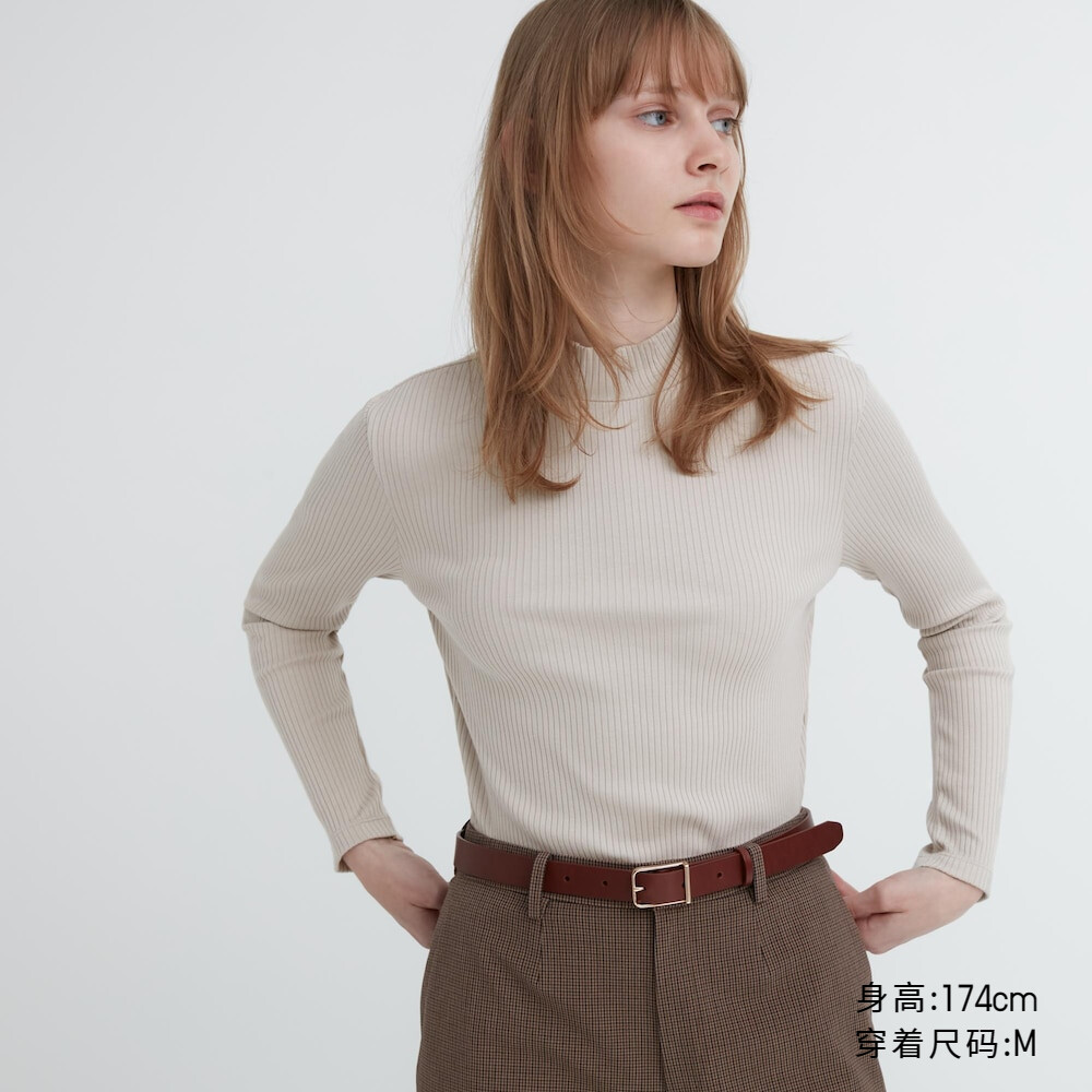 

Женская футболка Uniqlo с глубоким вырезом, светло-серый