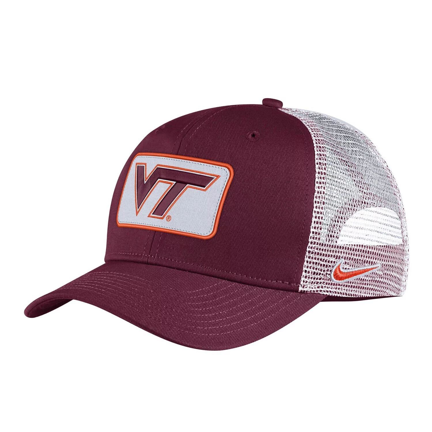 

Мужская кепка Nike Maroon Virginia Tech Hokies Classic99 Trucker Snapback