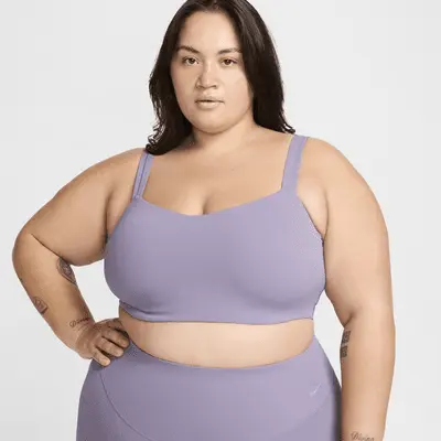 

Спортивный бюстгальтер Nike Zenvy Strappy, цвет Daybreak/White