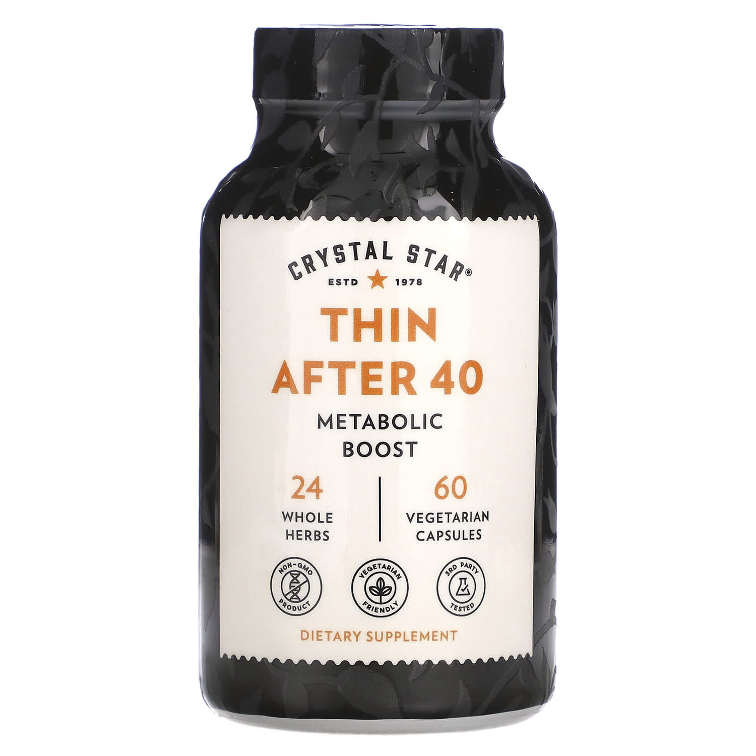 

Thin After 40, 60 растительных капсул, Crystal Star