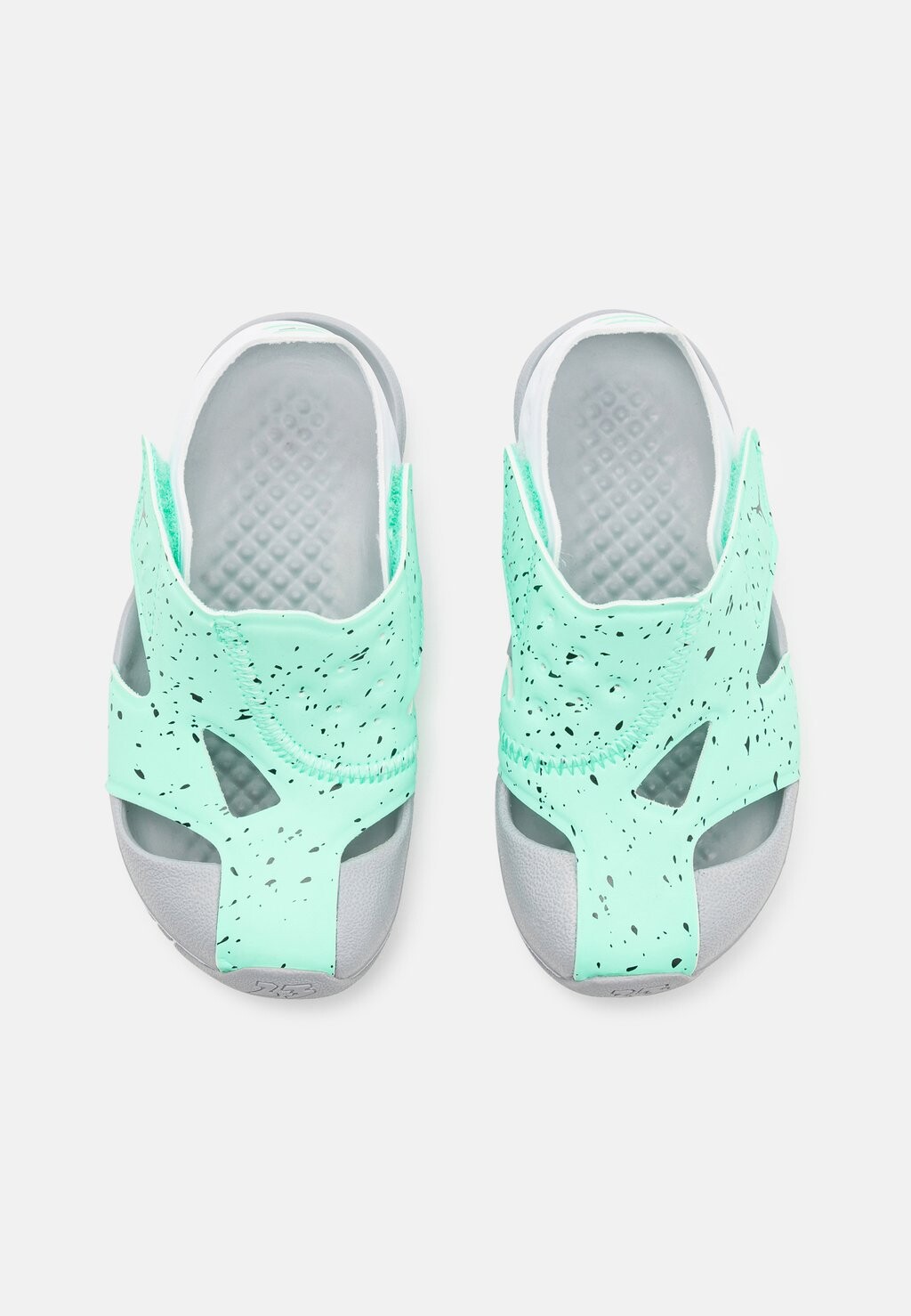 

Пляжные тапочки и сандалии Jordan Flare Unisex Jordan, сияющий зеленый/черный/серый/белый