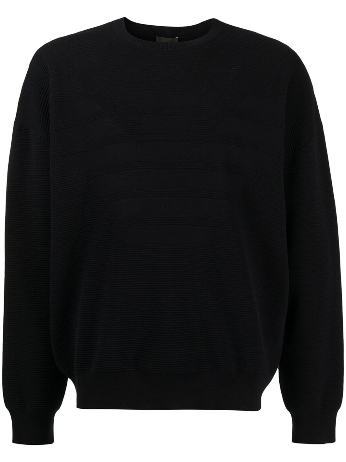 

Emporio Armani джемпер Ottoman-effect Eagle, черный