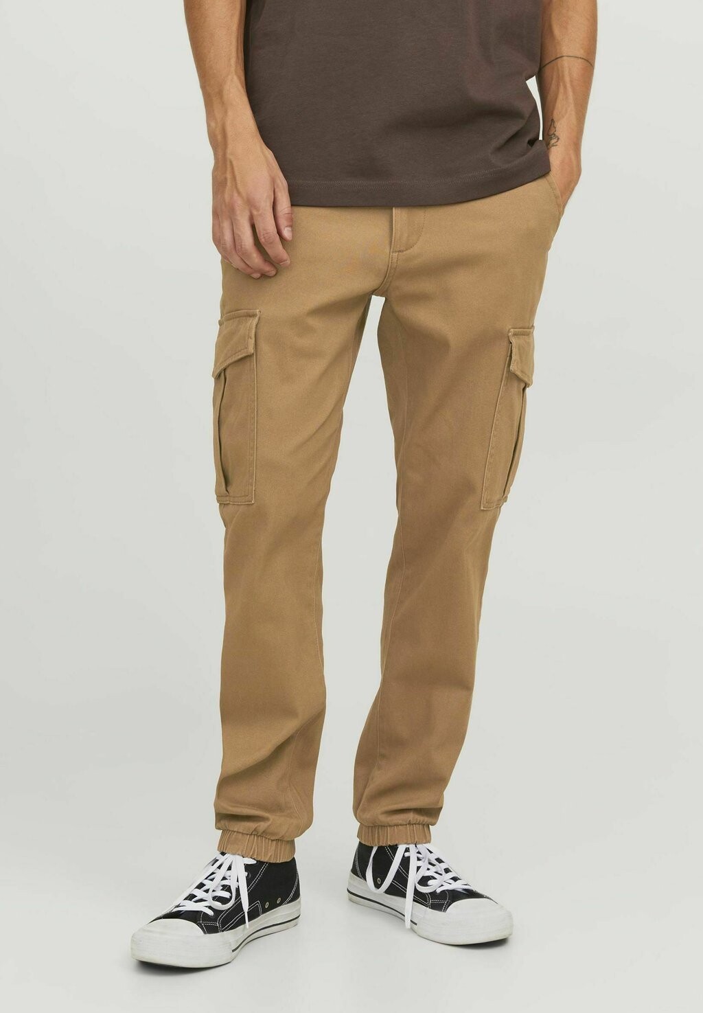 

Брюки карго JJIMARCO JJJOE CUFFED Jack & Jones, цвет otter