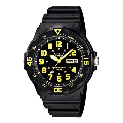 

Часы CASIO Waterproof Sports Quartz Mens Black Analog, черный