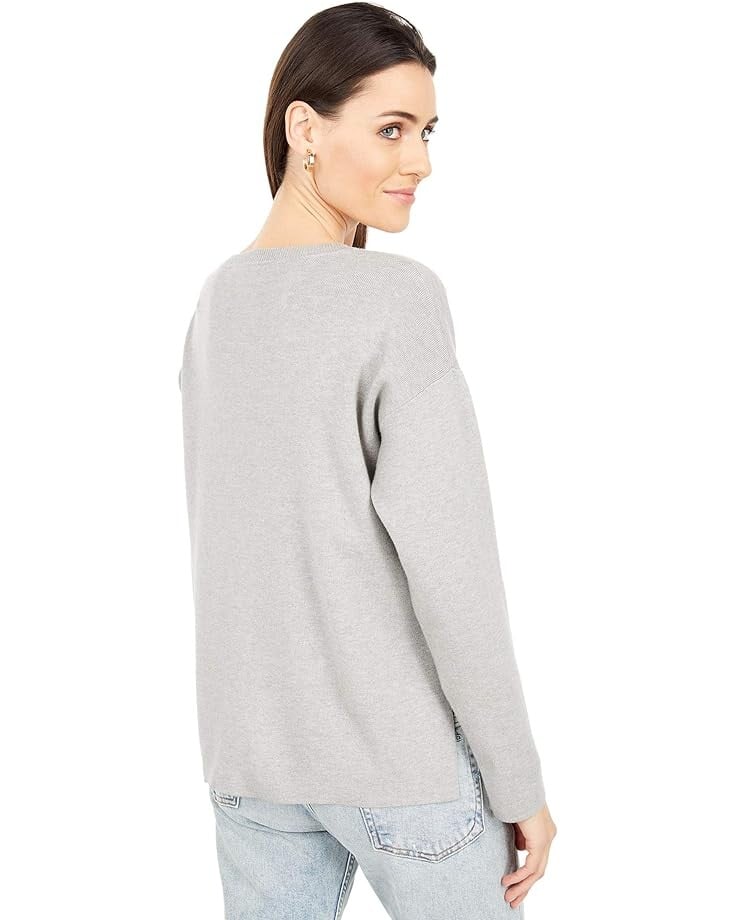 

Свитер WAYF Kerry Pullover, цвет Heather Grey