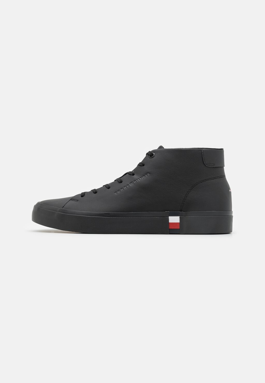 

Высокие кеды Tommy Hilfiger, черные, Черный