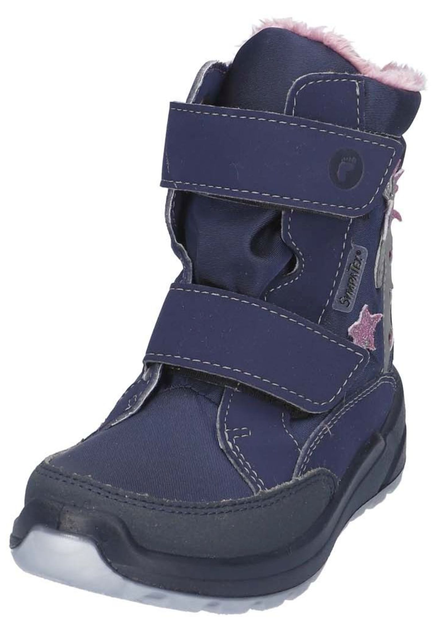 Высокие ботинки Ricosta, темно синий высокие ботинки ricosta цвет merlot