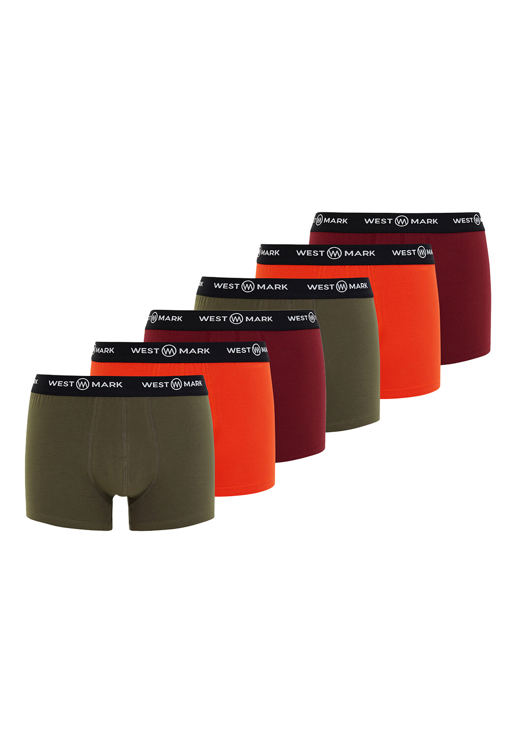 

Трусы Westmark London Retro Short/Pant Oscar, цвет Orange/Khaki/Bordeaux