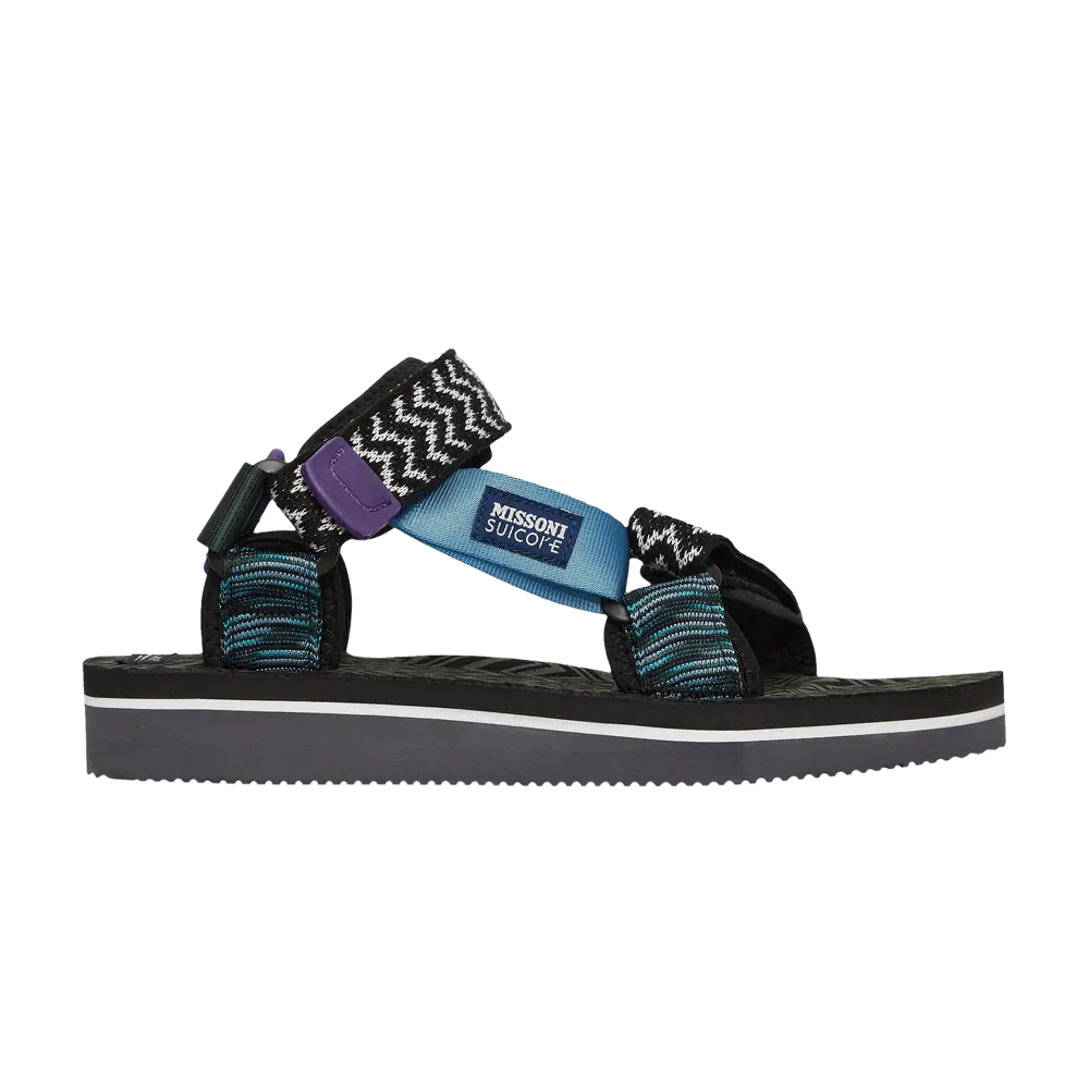 

Сандалии Missoni x DEPA-MSN-VAR1 Suicoke, черный