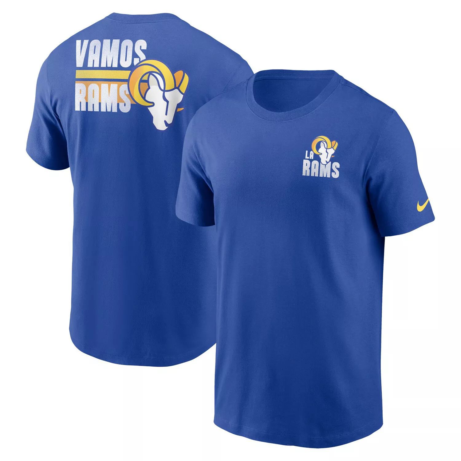 Мужская футболка Royal Los Angeles Rams Blitz Essential Nike
