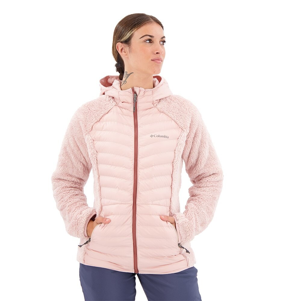

Толстовка Columbia Powder Lite Sherpa Hybrid, розовый