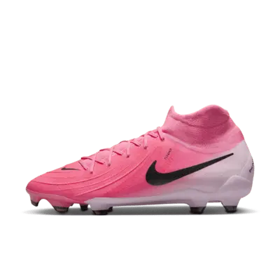 

Бутсы Nike Phantom Luna 2 Pro FG High-Top Soccer Cleats, цвет Sunset Pulse/Black