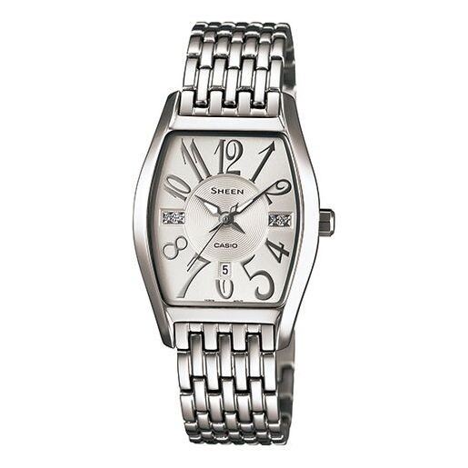

Часы CASIO Waterproof Sports SHEEN Silver Analog, цвет silver