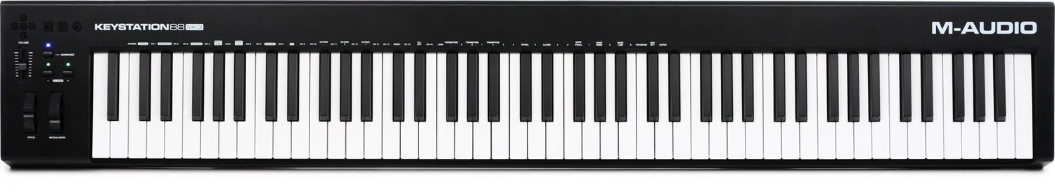 

M-Audio Keystation 88 MK3 88-клавишный контроллер клавиатуры