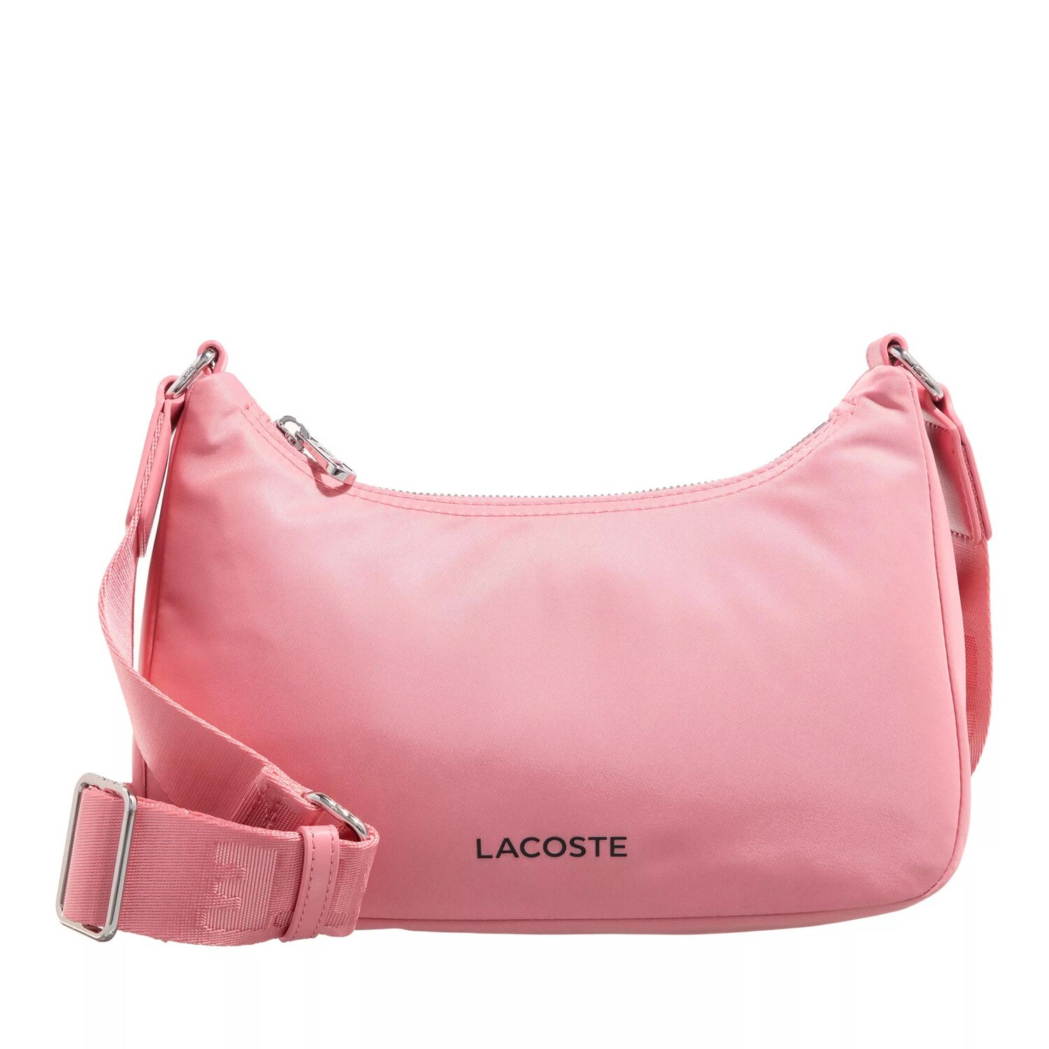 

Активная нейлоновая сумка через плечо с турмалином Lacoste, розовый