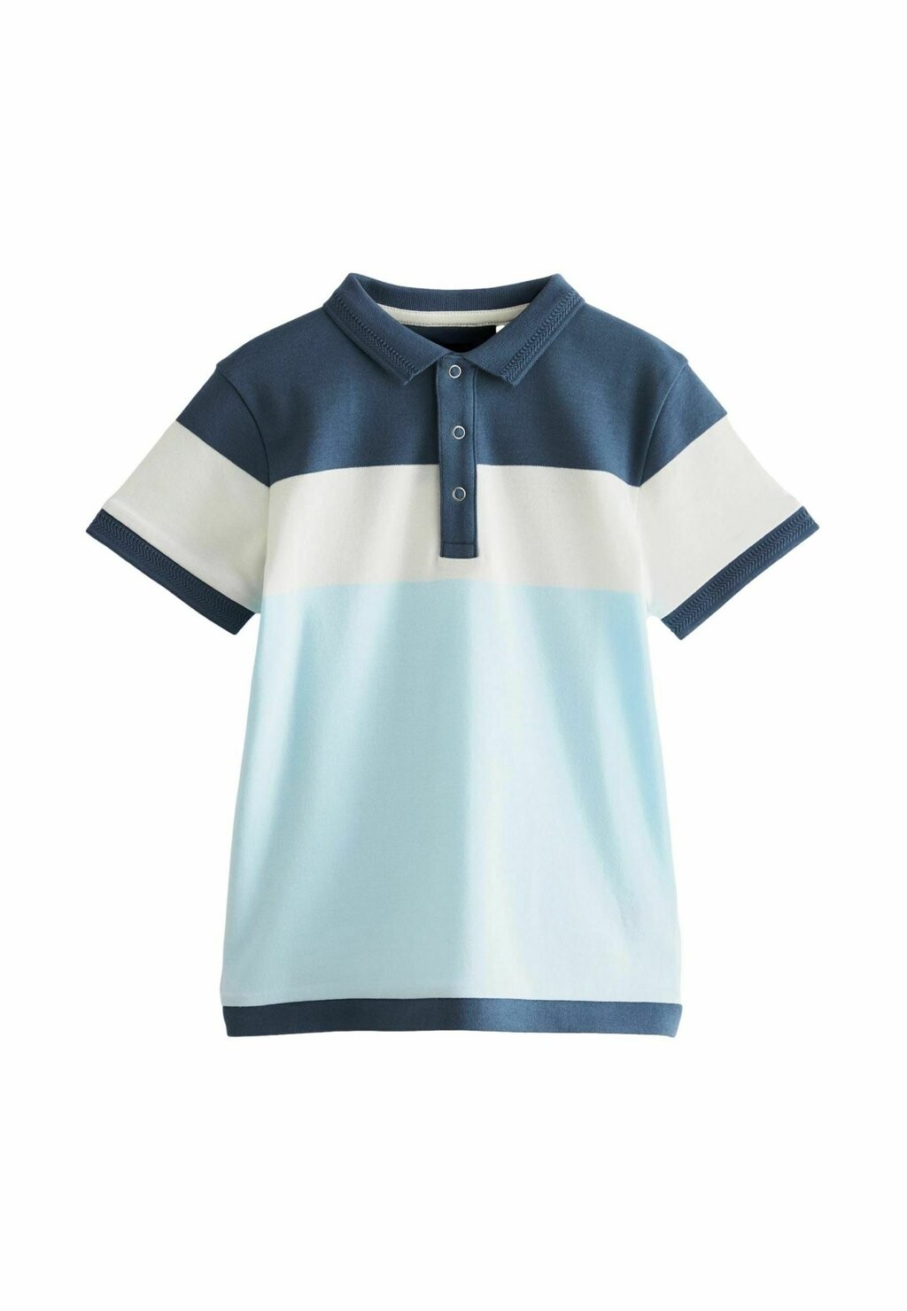 

Рубашка поло SHORT SLEEVE REGULAR FIT Next, цвет blue white