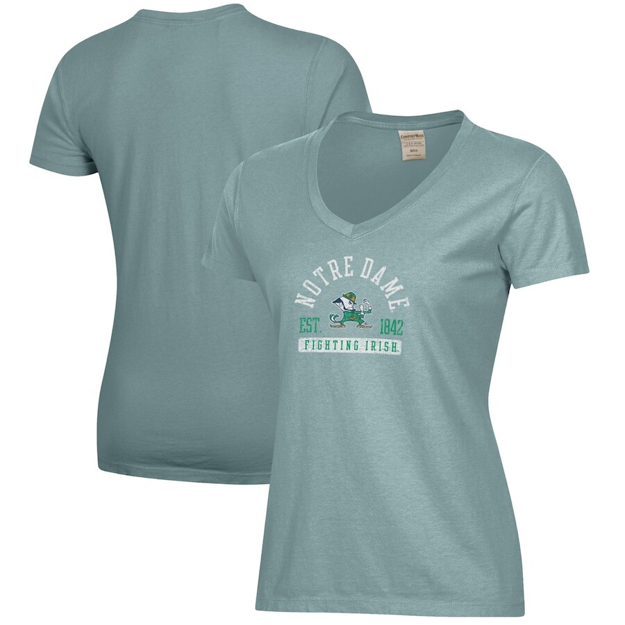 

Футболка с коротким рукавом Gear For Sports Notre Dame Fighting Irish, зеленый