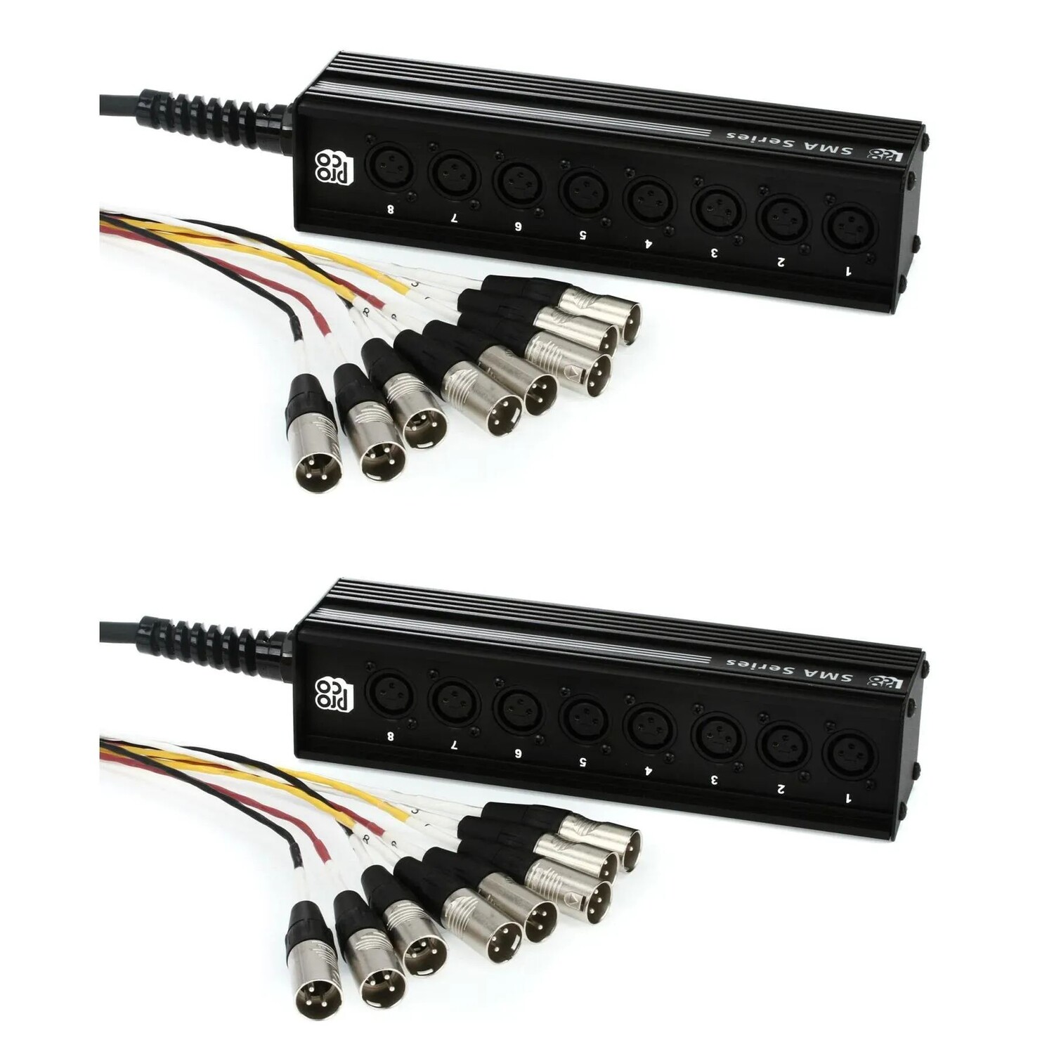 

Pro Co SMAST 8-канальный XLR Drop Snake — 50 футов (2 шт.)