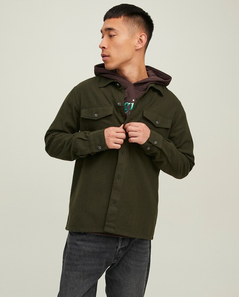 

Мужская рубашка Jack & Jones, зеленый