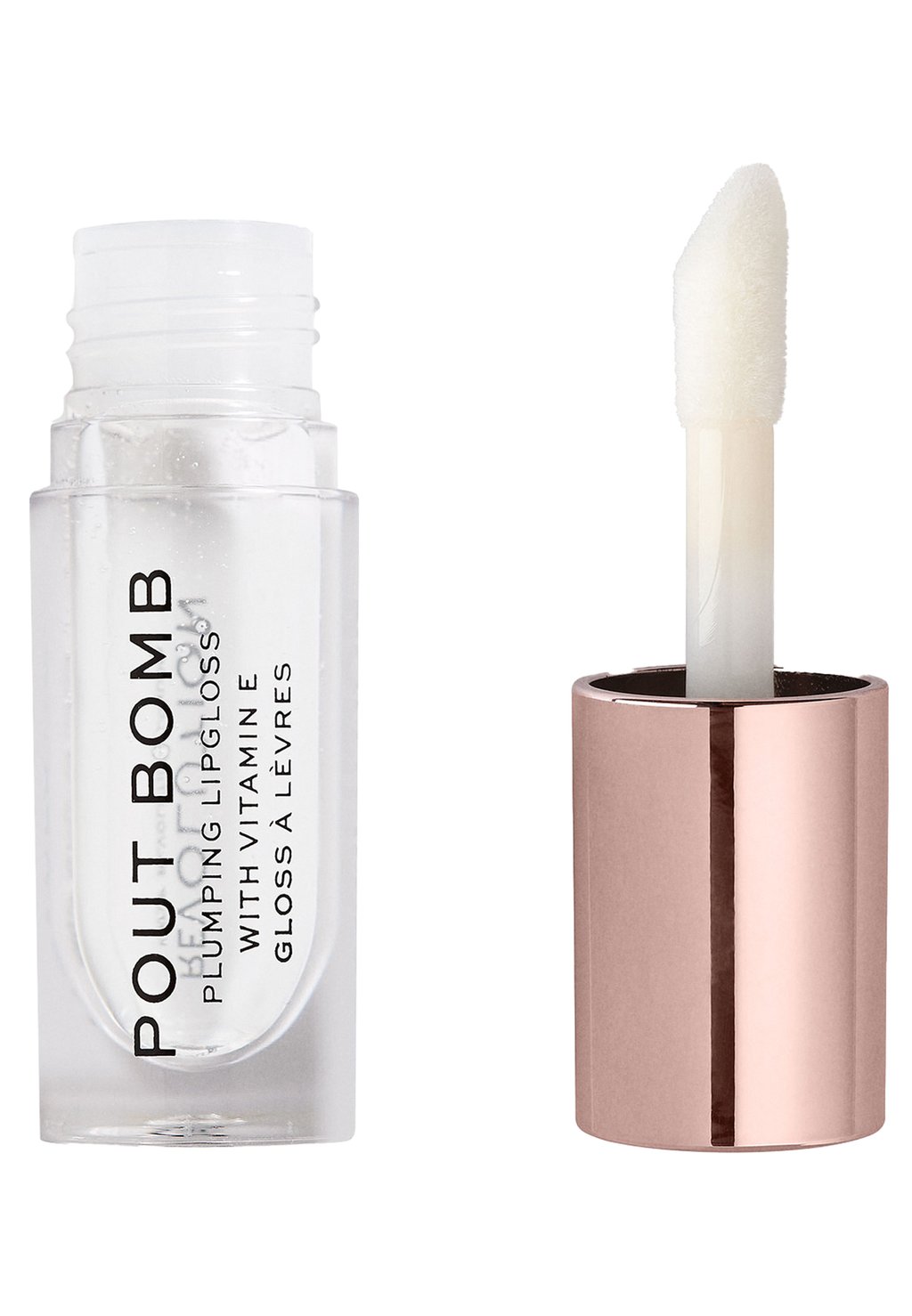 Блеск для губ Pout Bomb Plumping Gloss Lipgloss Makeup Revolution, цвет glaze блеск для губ pout bomb plumping gloss candy