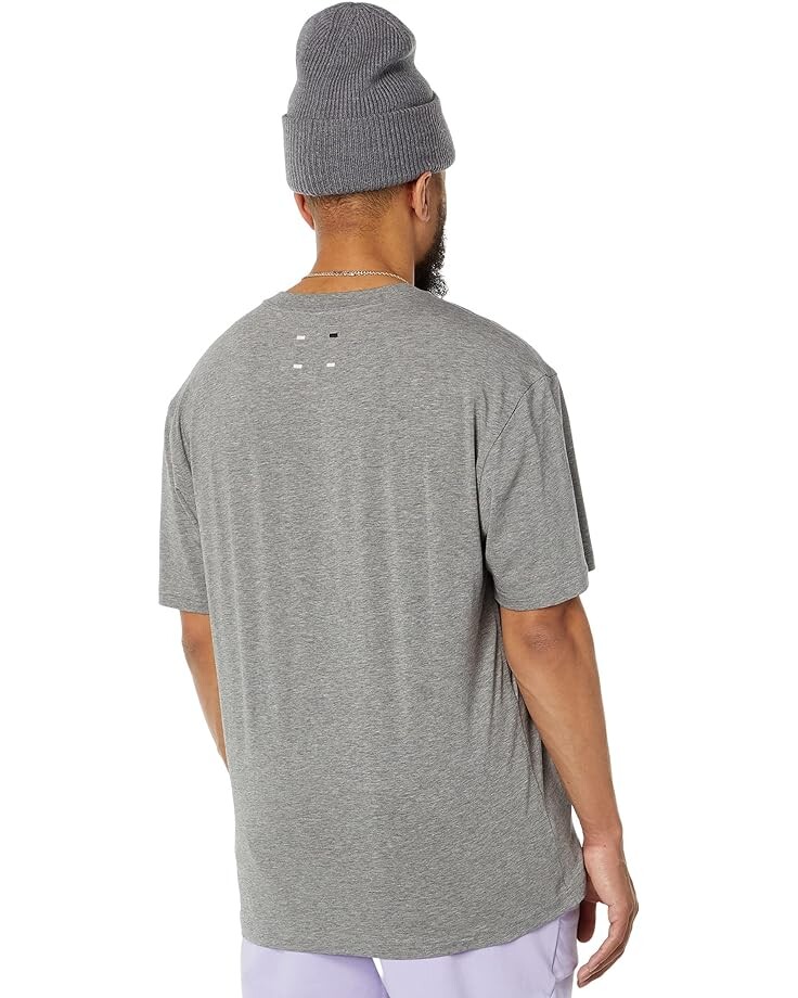 Футболка LABEL Go-To Crew Tee, цвет Heather Grey