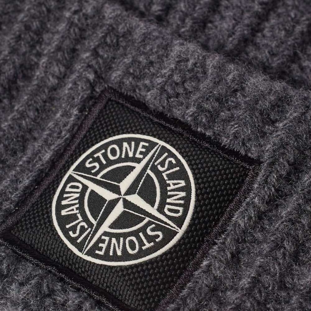 

Шапка-бини Stone Island с шерстяной нашивкой