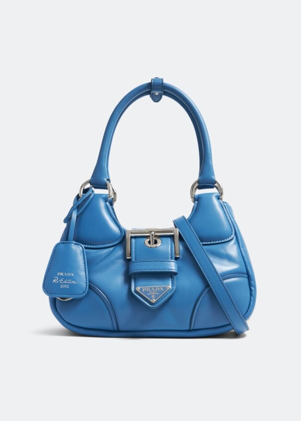 

Сумка Prada Moon Padded Leather, синий