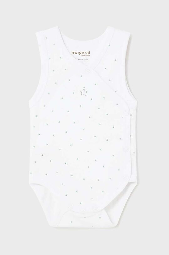

Mayoral Newborn Хлопковое боди, зеленый
