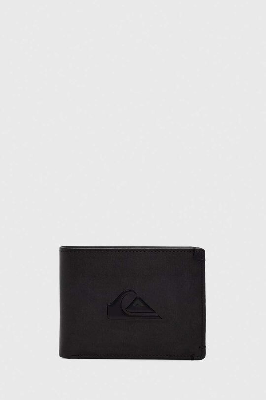 

Кожаный кошелек Quiksilver, черный