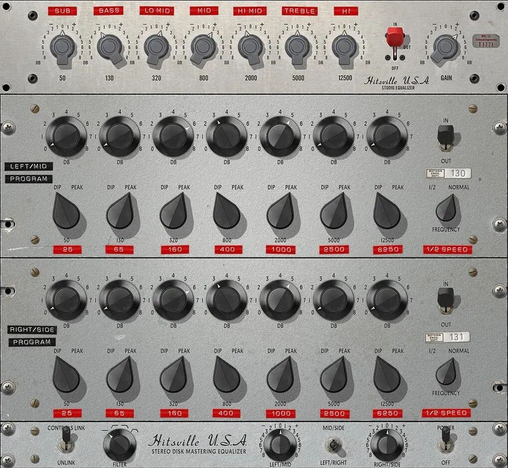 

Плагин Universal Audio UAD Hitsville EQ Collection