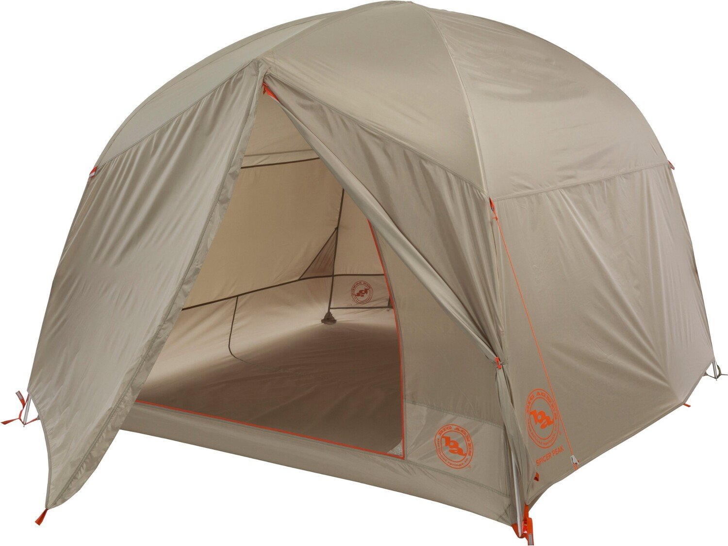 

Палатка Спайсер Пик 4 Big Agnes, хаки