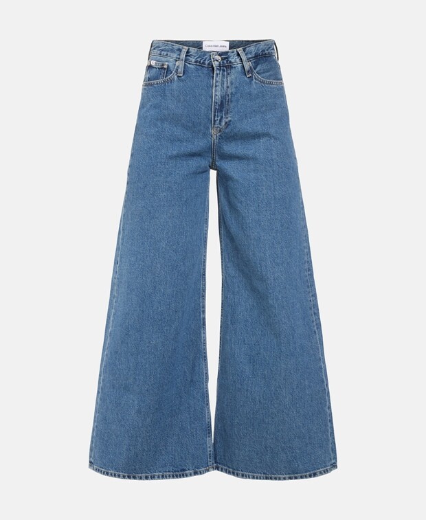 

Джинсы свободного кроя Calvin Klein Jeans, темно-синий